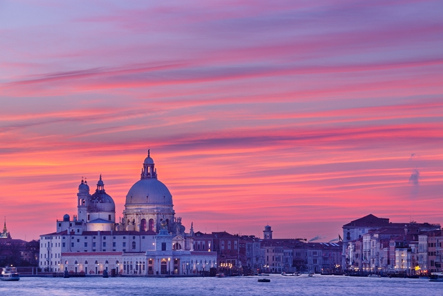 Winter Twilight in Venice