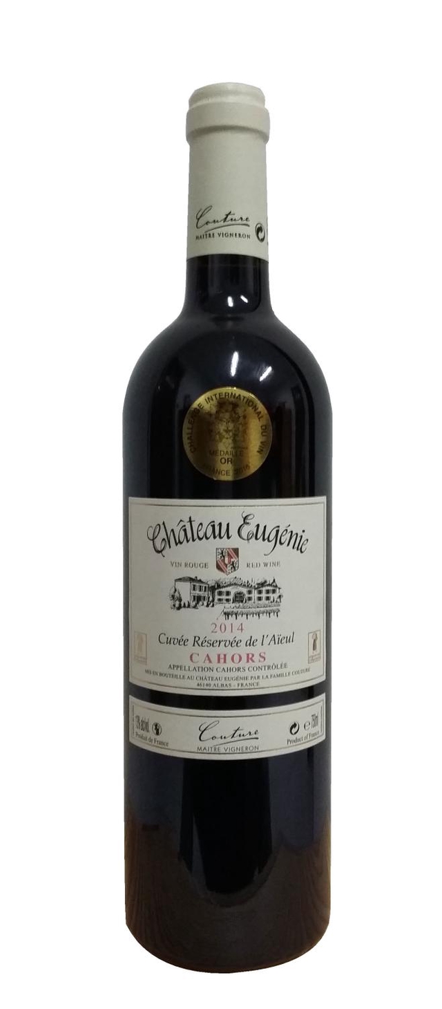 Cahors Château Eugénie Cuvée Réserve de L'Aïeul 2018