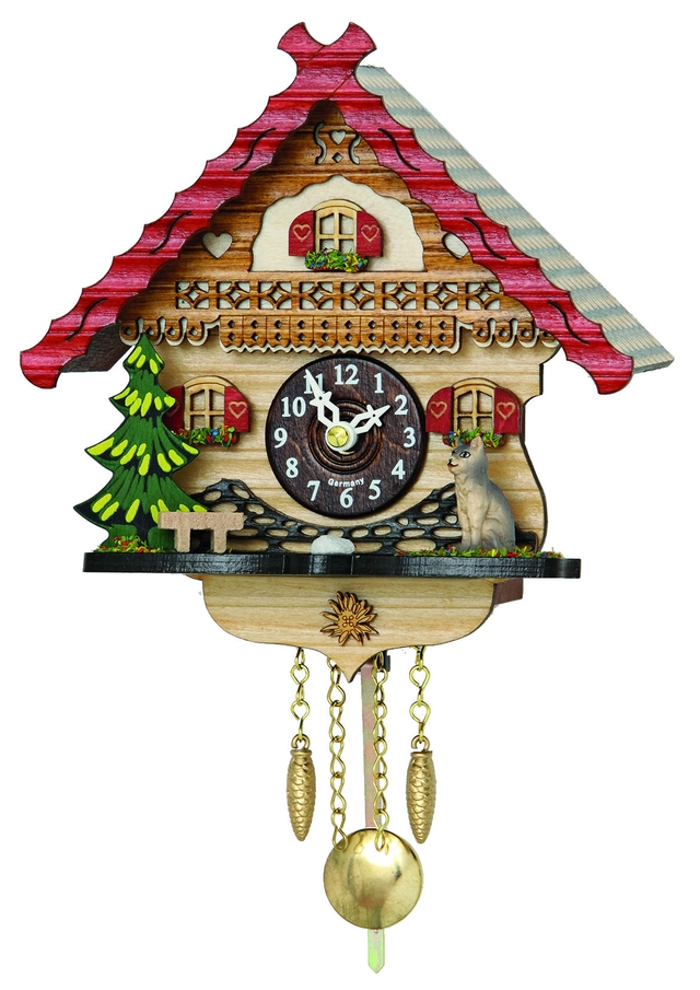 Trenkle Kuckulino Schwarzwalduhr mit Quarzwerk und Kuckuckruf  2056 PQ
