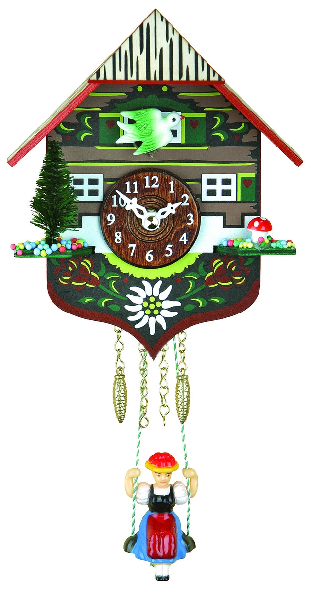 Trenkle Kuckulino Schwarzwalduhr Schwarzwaldhaus mit Quarzwerk und Kuckuckruf 2013 SQ