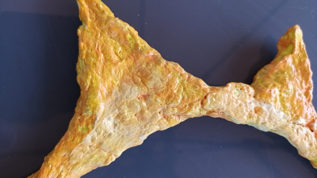 MOBILE SOLEIL , en papier mâché, fait main, décoration ou cadeau unique, 30 cm de diamètre