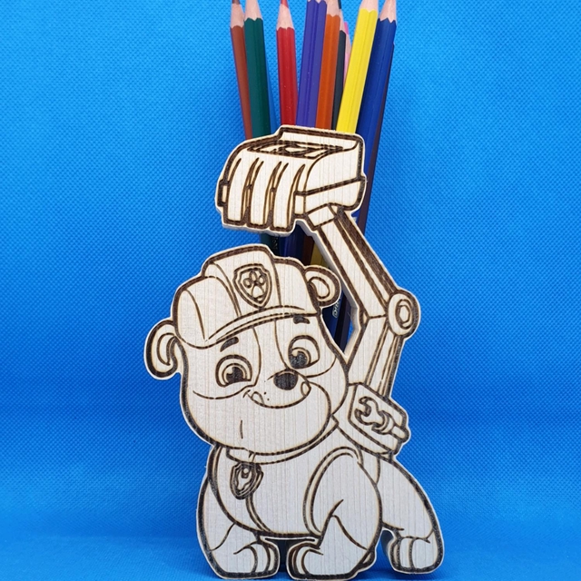 pot à crayons pat patrouille 1 Le bois des vallées