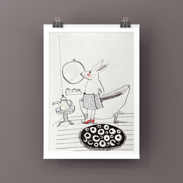 Ilustración Serie "Los Conejos"  4