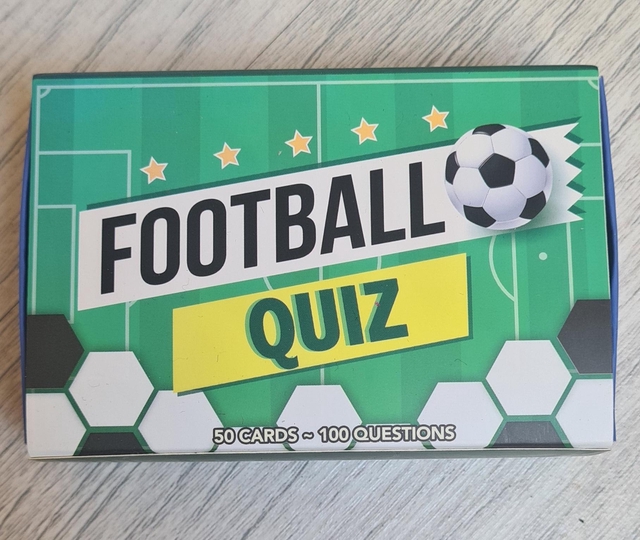 Card Games Football Quiz