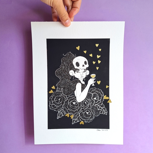 "Calavera" | Inktober 21