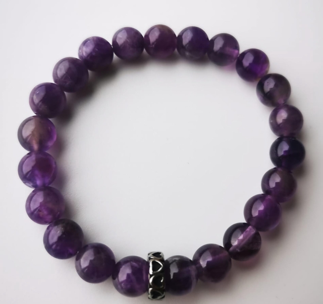 Bracelet Améthyste 8mm