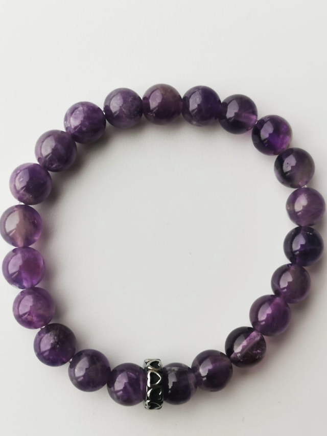Bracelet Améthyste 8mm