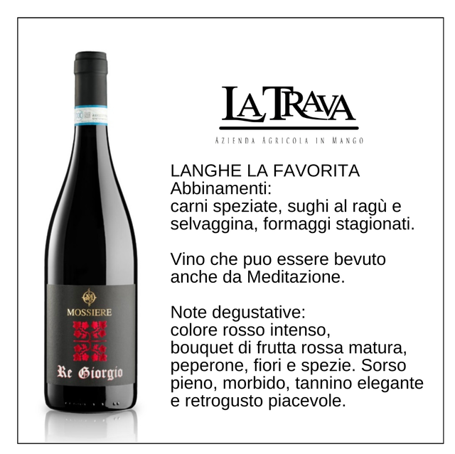 Langhe Rosso “Re Giorgio” 2020