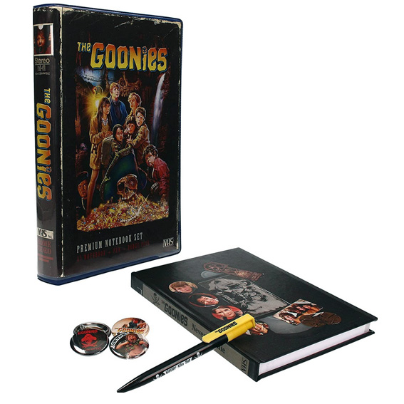 Set Los Goonies Bolígrafo + Libreta VHS