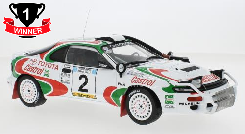 Toyota Celica Turbo 4WD Safari Rally 1993 #2 M. Alen IXO 1:18