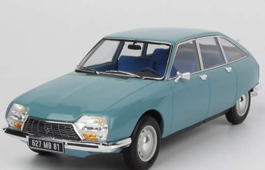 Citroen GS Club 1972 Camargue Blue Norev 1:18