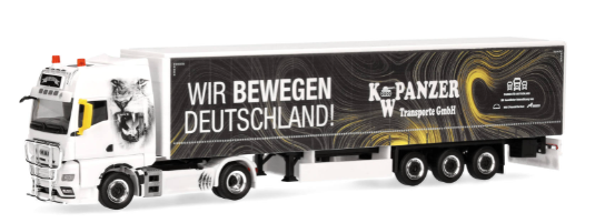 MAN TGX GX Sattelzug "K.W. Panze Wir bewegen Deutschland Herpa 1:87