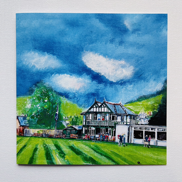 Greetings Card - Gala Bowling Club