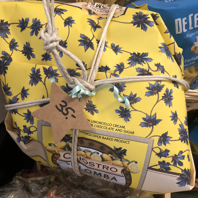Colomba al limoncello 