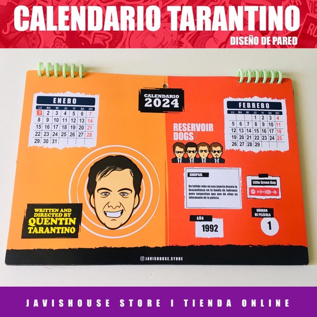 Calendario Tarantino 2024