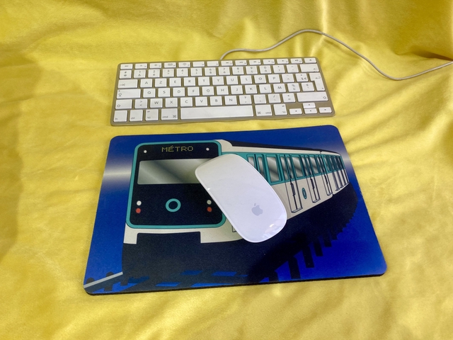 Tapis de souris métro