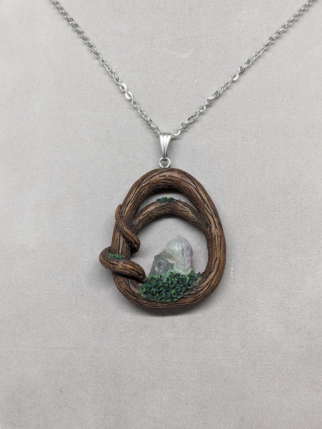 Collier féérique fluorine 