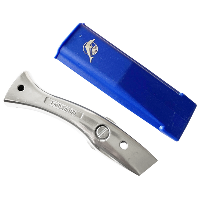 Delphin mes incl. houder