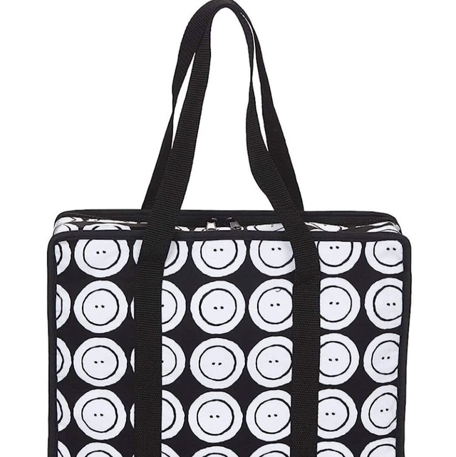 Universal Needlework Bag with Shoulder Straps Sewing, Knitting, and