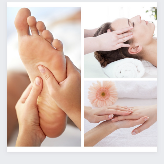 A07 Combinée trio tête,mains, pieds durée 1h30