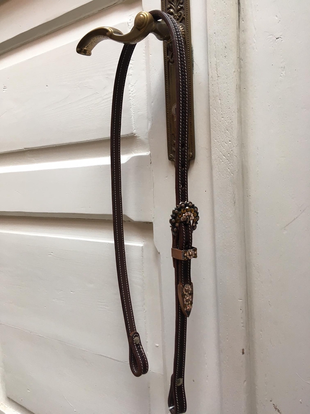  Cattlemanś  Kopfstück Crown mit Concho