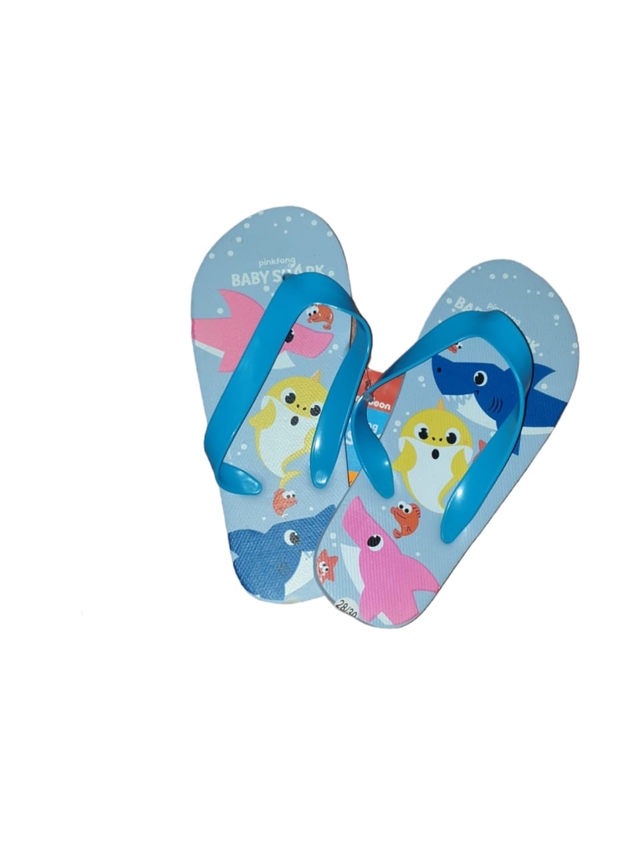 Tong Baby Shark turquoise