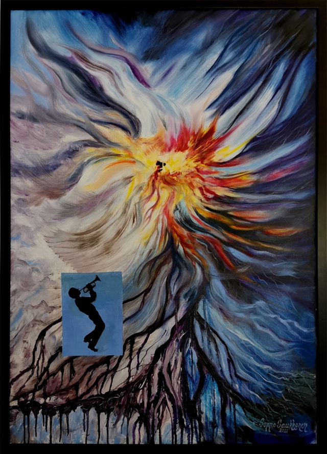 15. Trumpetisti (70x50cm)