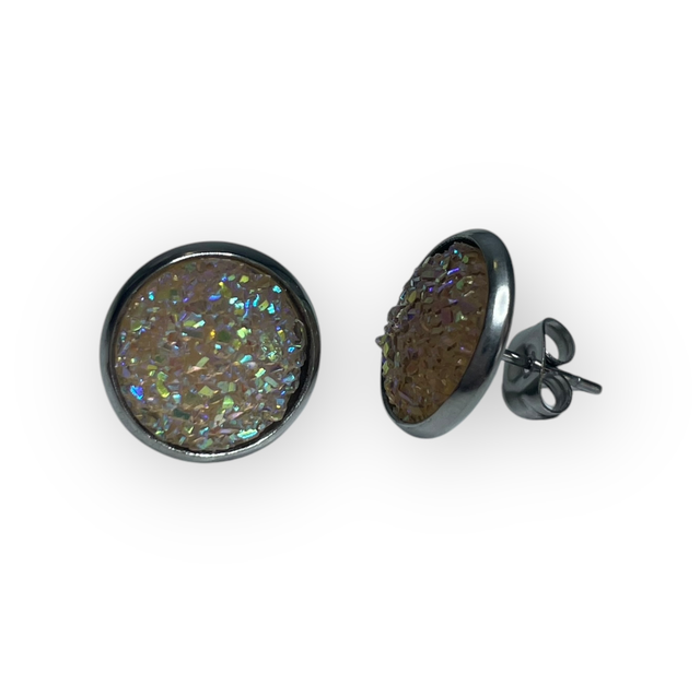 Hopeapuro Seireeni-korvakorut usva 12mm