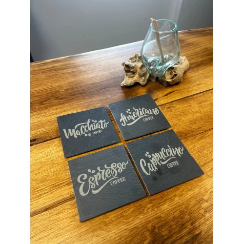 Set De 4 Dessous De Verre Palette - Sous Verre - Palette