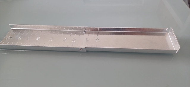 Alu-Schalenmass klappbar, 35 cm