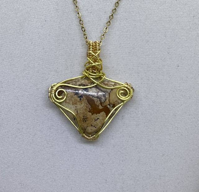 Jaspis Anhänger Donut Form - 35mm Buddha Kette Zubehör In Mehrfarbig