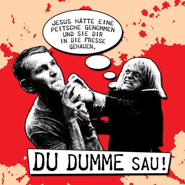 Die Dumme Sau Hat Facebook Du dumme Sau Stickerpack | DIY Druckbar