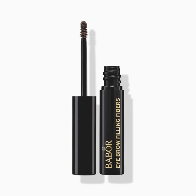 BABOR - EYE BROW FILLER FIBERS - 02 ash - Augenbrauen Mascara