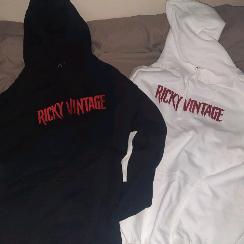 Ricky Vintage Embroided Hoodies