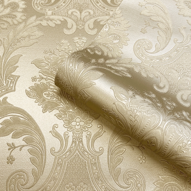 Amara Damask Gold Belgravia 7397