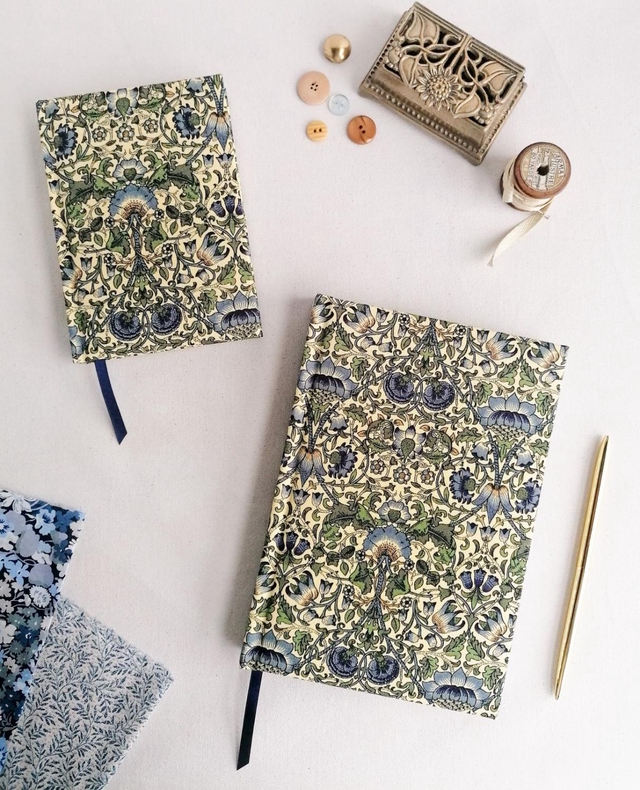 Liberty Lodden stationary bundle- A5 lined notebook and A6 2023 diary