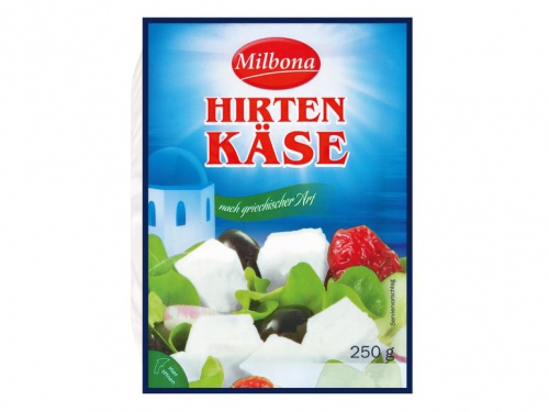 Milbona Hirtenkäse 45% 