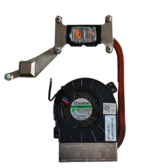 Dell E5410/E5510 CPU Lüfter Prozessorkühler Kühler