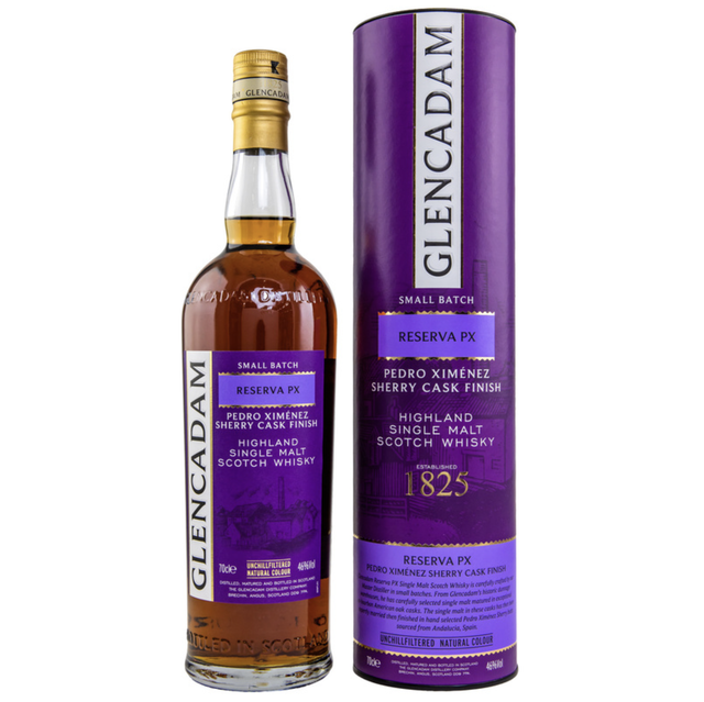 Glencadam Reserva PX Sherry Cask Finish (0,7 Liter, 46% vol.)