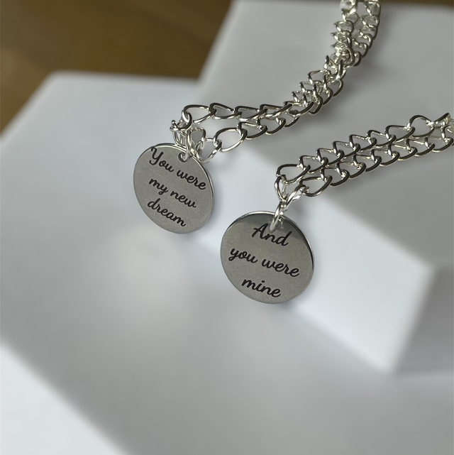 Tangled  Rapunzel matching necklace set