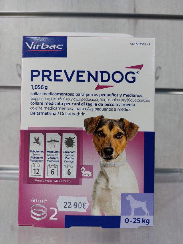 Collar Prevendog (2unidades) Razas medianas 60cm