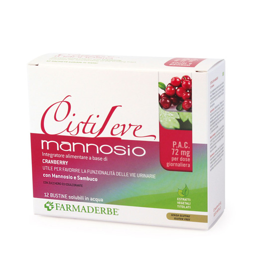 Integratore CistiLeve Mannosio Farmaderbe