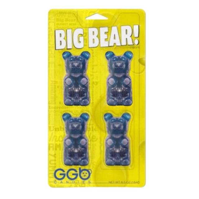 Gummy Bear 4 Blue Raspberry