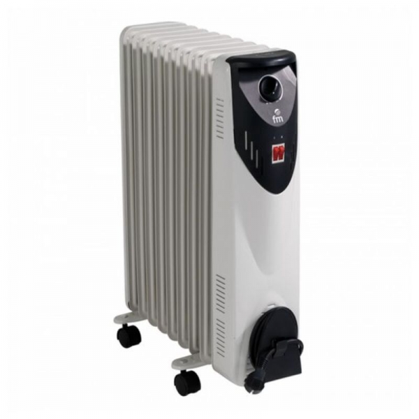 Ölradiator, 9 Kammern, 2000 W 800 W/1200 W/2000 W, Weiß
