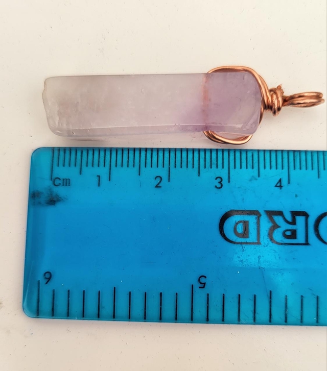 Morganite pendant - medium