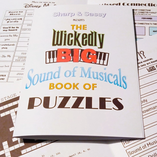 The Wickedly Big Sound of Musicals Book of Puzzles