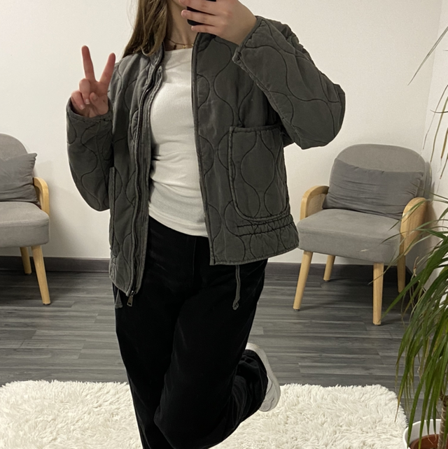 Grey jacket 