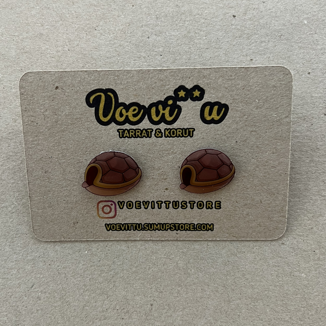 Kotelokorut, nappikorvakorut