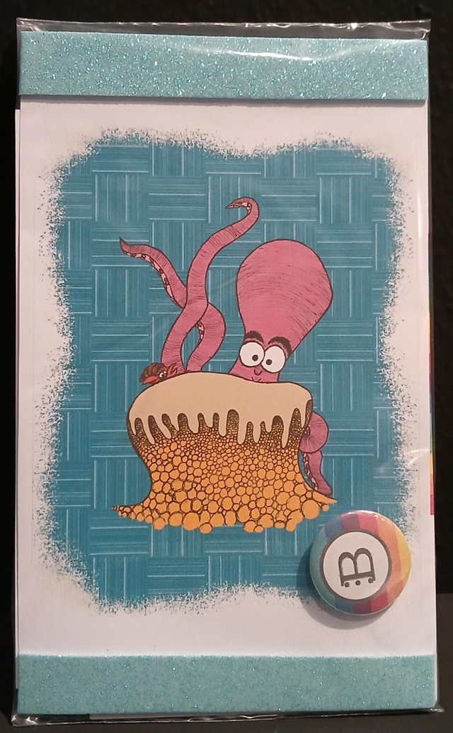 Leggi & Decora - Kit Decorazione - Gli Amici del Mare - Polpo