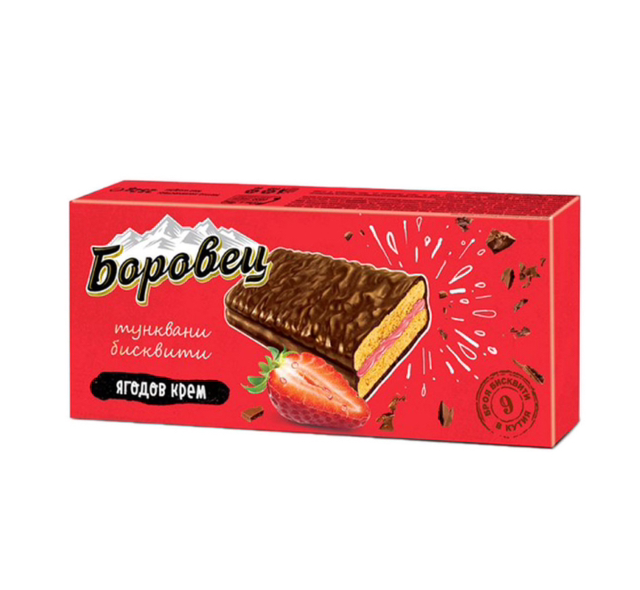 Боровец Бисквити Ягода